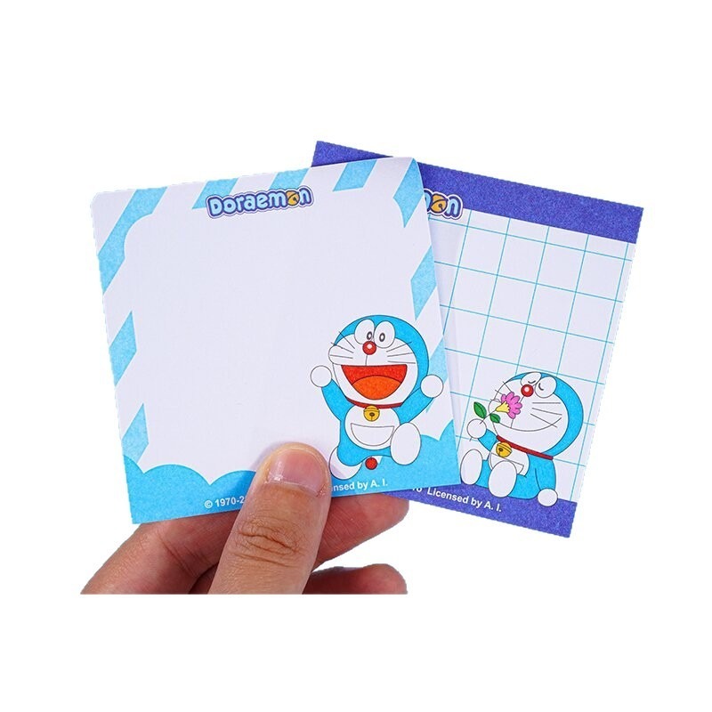 Stationery Warehouse - 4 Blocos de Notas Adesivas Doraemon,