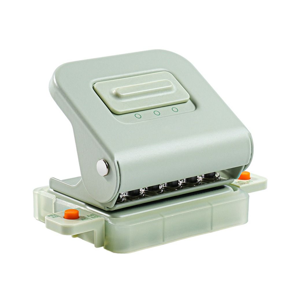 Paper Punch 3 Hole - Multi-funcional 3/6 furos soltos-folha perfurador mini