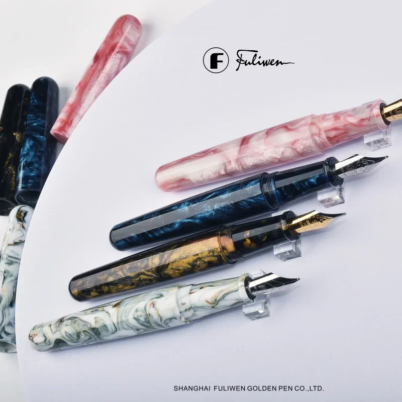 Office Stationery Supply Business - Nova caneta tinteiro acrílica fuliwen 017,
