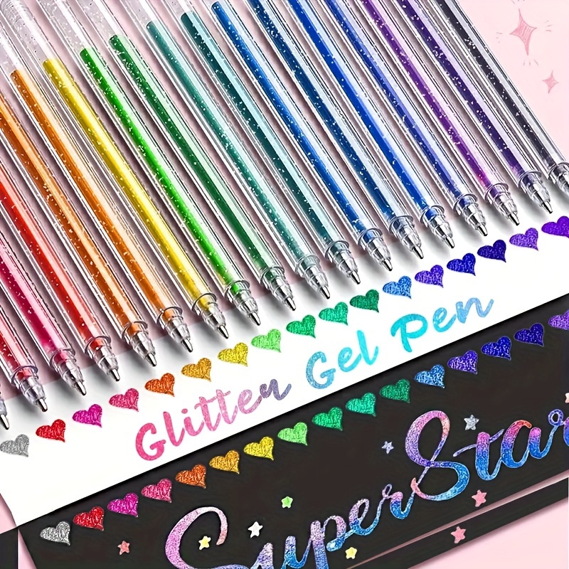 Highlighter Set Pastel - Conjunto de canetas gel especiais com