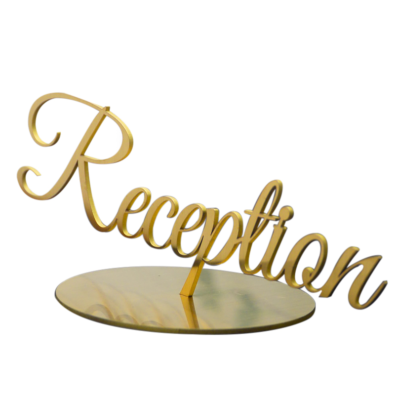 Desk Name Plate - Logotipo de letras 3d de mesa,