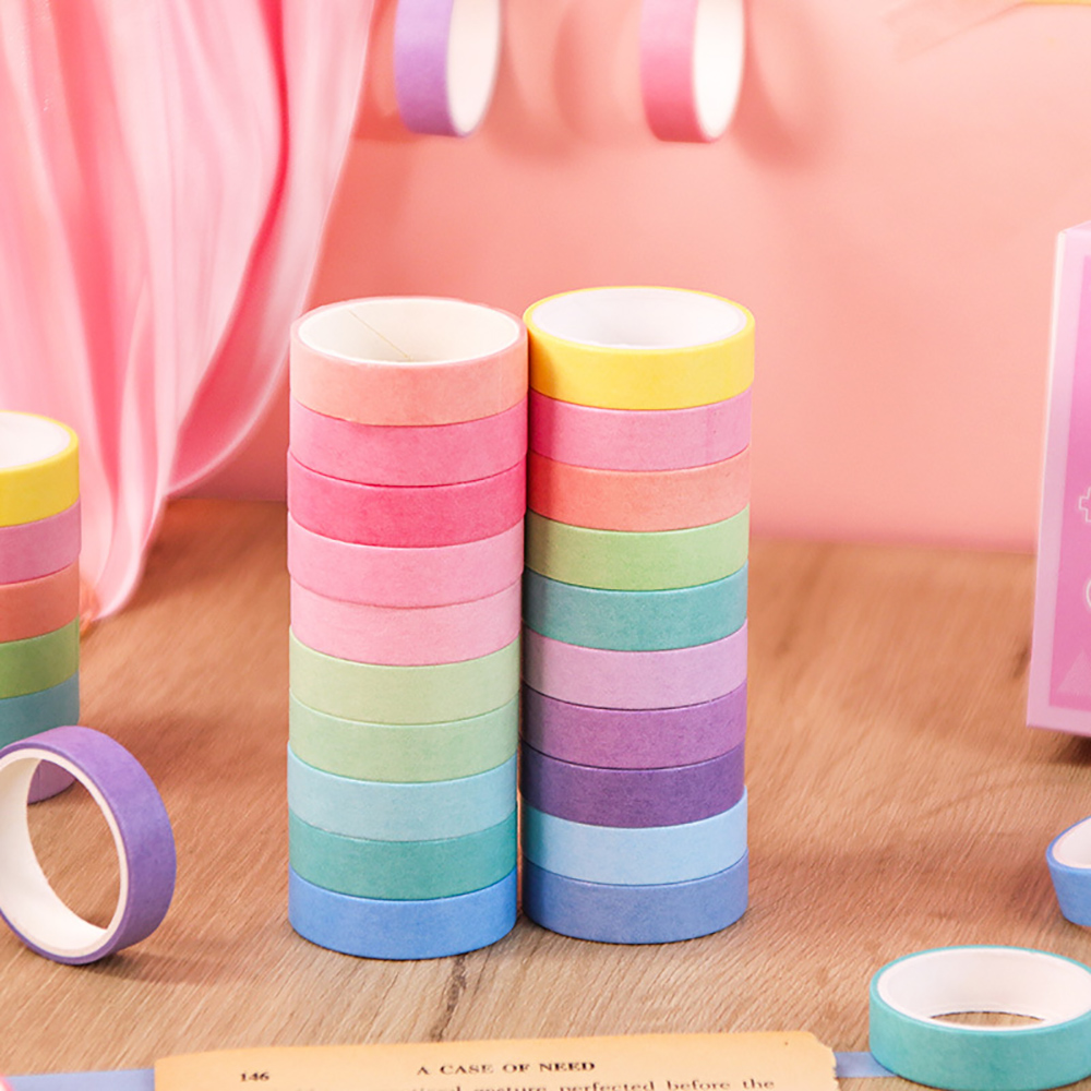 Conjunto de 20 rolos de fita w - Washi Tape Set avaliação e preço