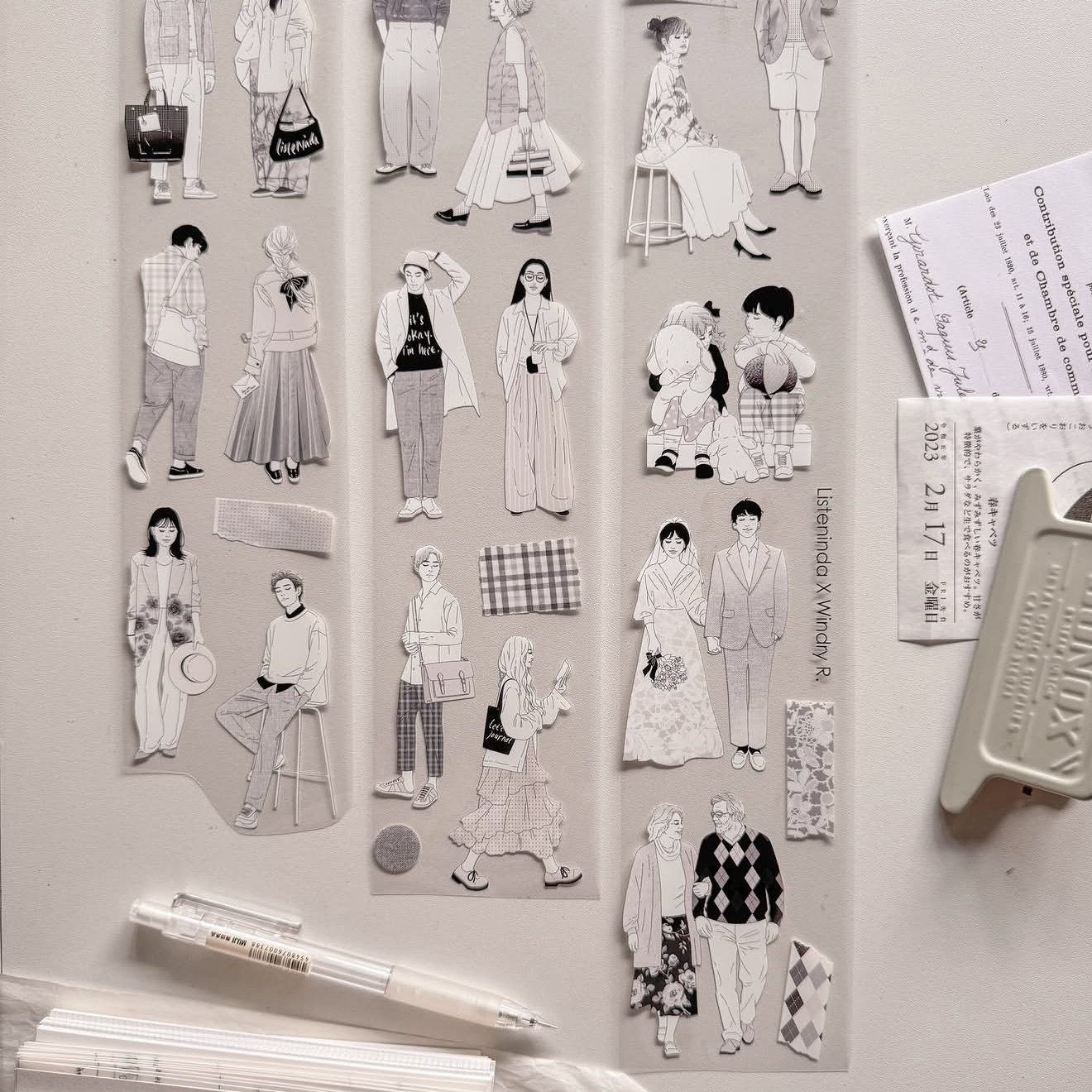 Fita Washi PET Decorativa 1 Lo - Washi Tape Set avaliação e preço