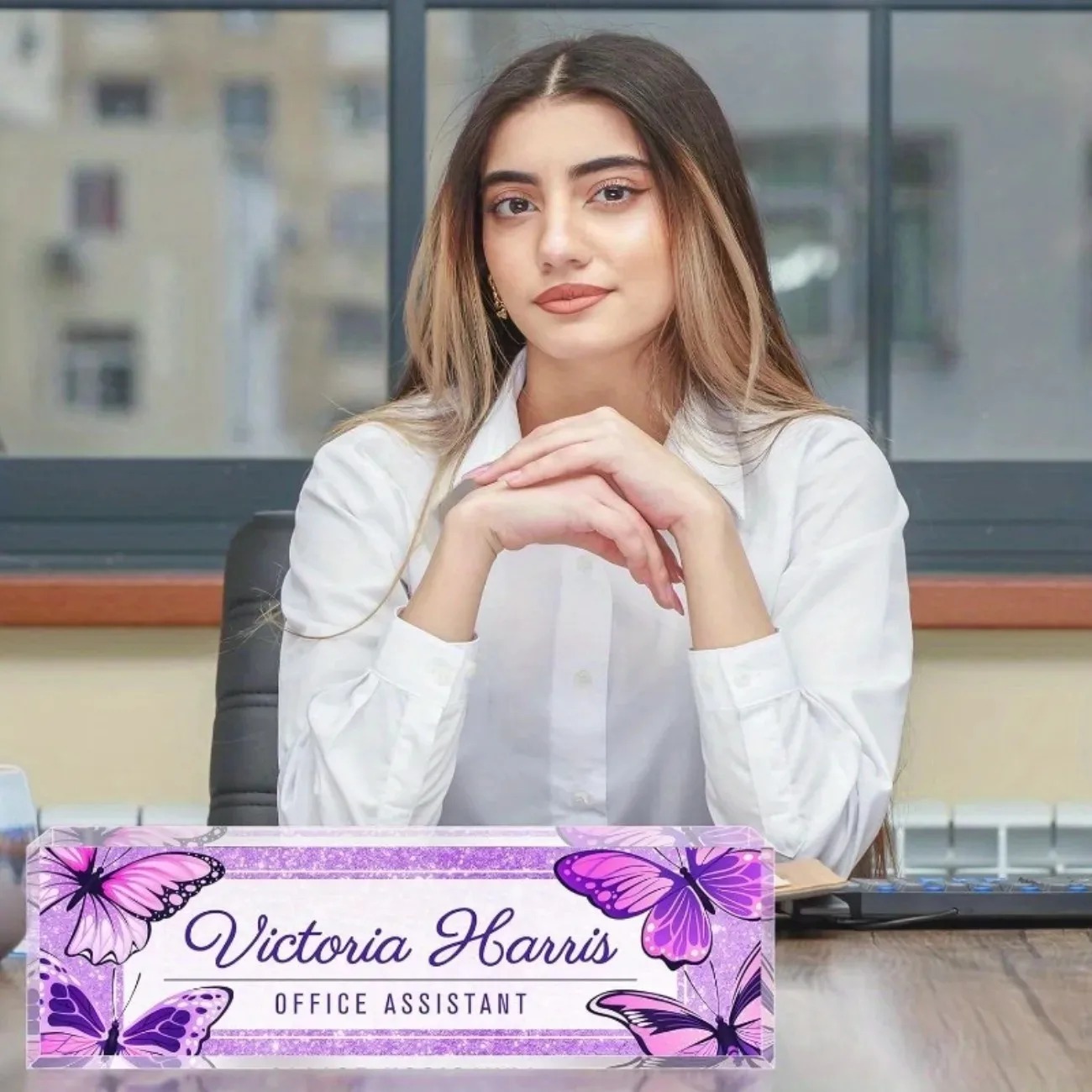 Placa de Nome Personalizada em - Desk Name Plate avaliação e preço