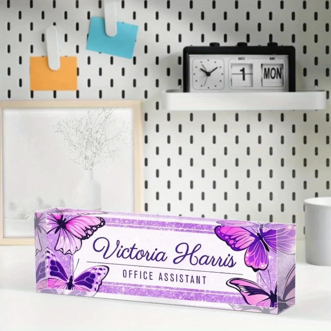 Placa de Nome Personalizada em - Desk Name Plate avaliação e preço