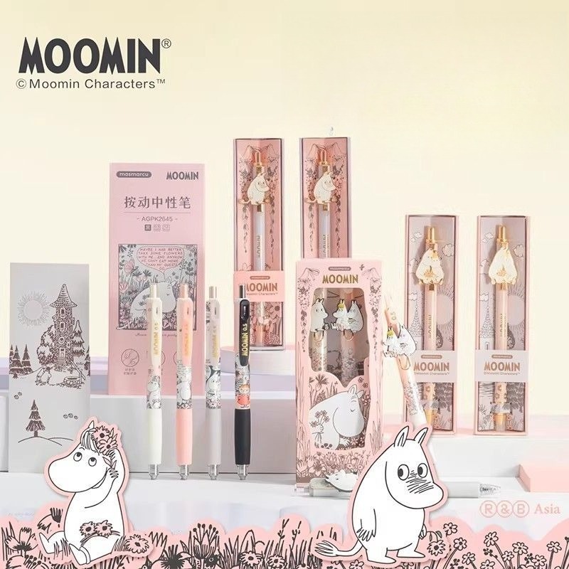 Canetas Gel Retráteis Moomin F - Stationery Supplier avaliação e preço