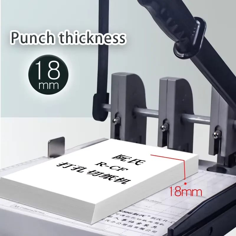 Furador de Papel com Cortador  - Paper Punch 3 Hole avaliação e preço