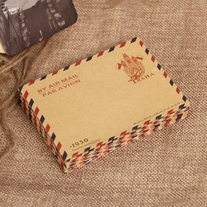 10 pçs 9.7*7.5cm retro popular - Letter Envelope Kraft avaliação e preço
