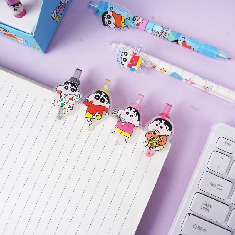 Caneta Gel Cartoon Crayon Shin - Stationery Warehouse avaliação e preço