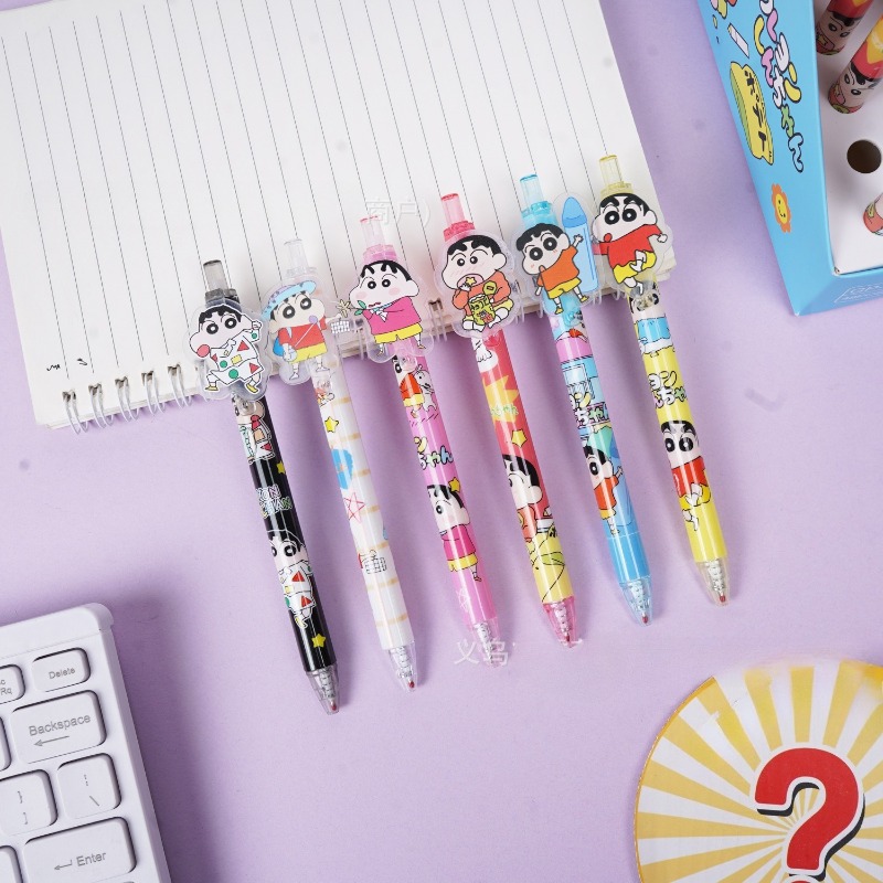 Caneta Gel Cartoon Crayon Shin - Stationery Warehouse avaliação e preço