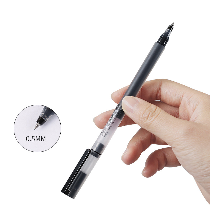 12/6 pc/lote caneta gel 0.5mm  - Office Stationery Supply Business avaliação e preço