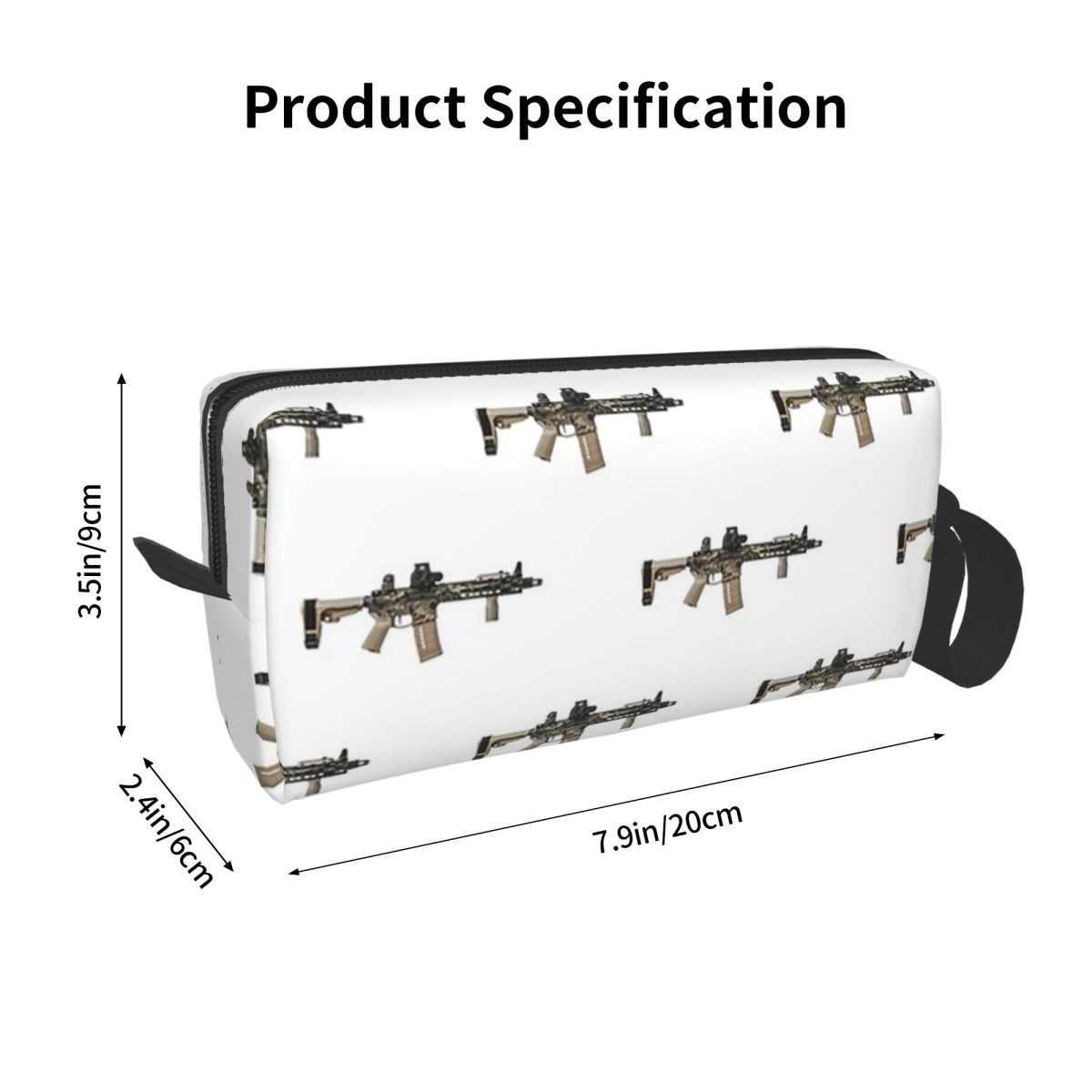 Estojo de lápis branco AR-15 T - Tan Stationery & Office Supply avaliação e preço