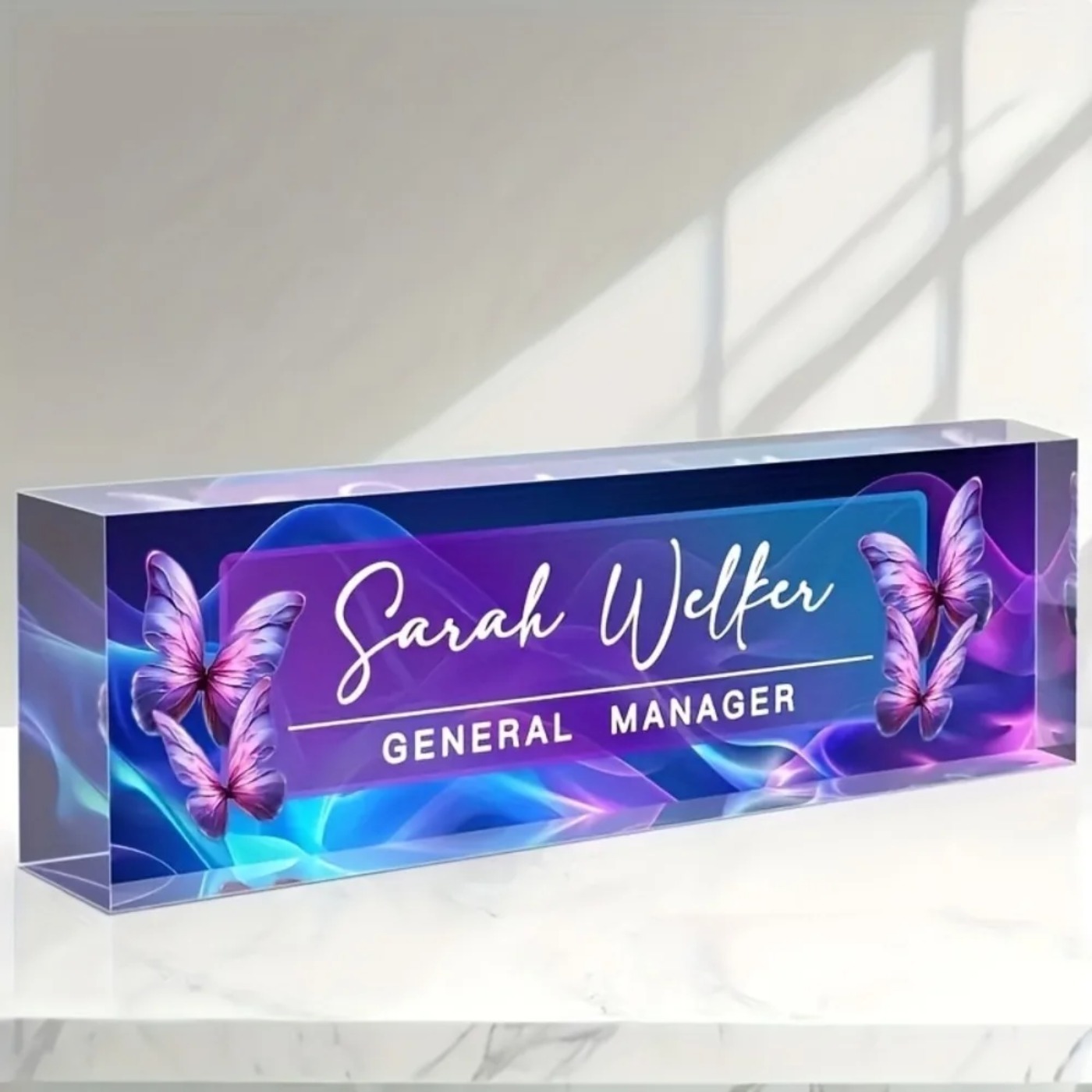 1 unidade de Placa de Nome de  - Desk Name Plate avaliação e preço