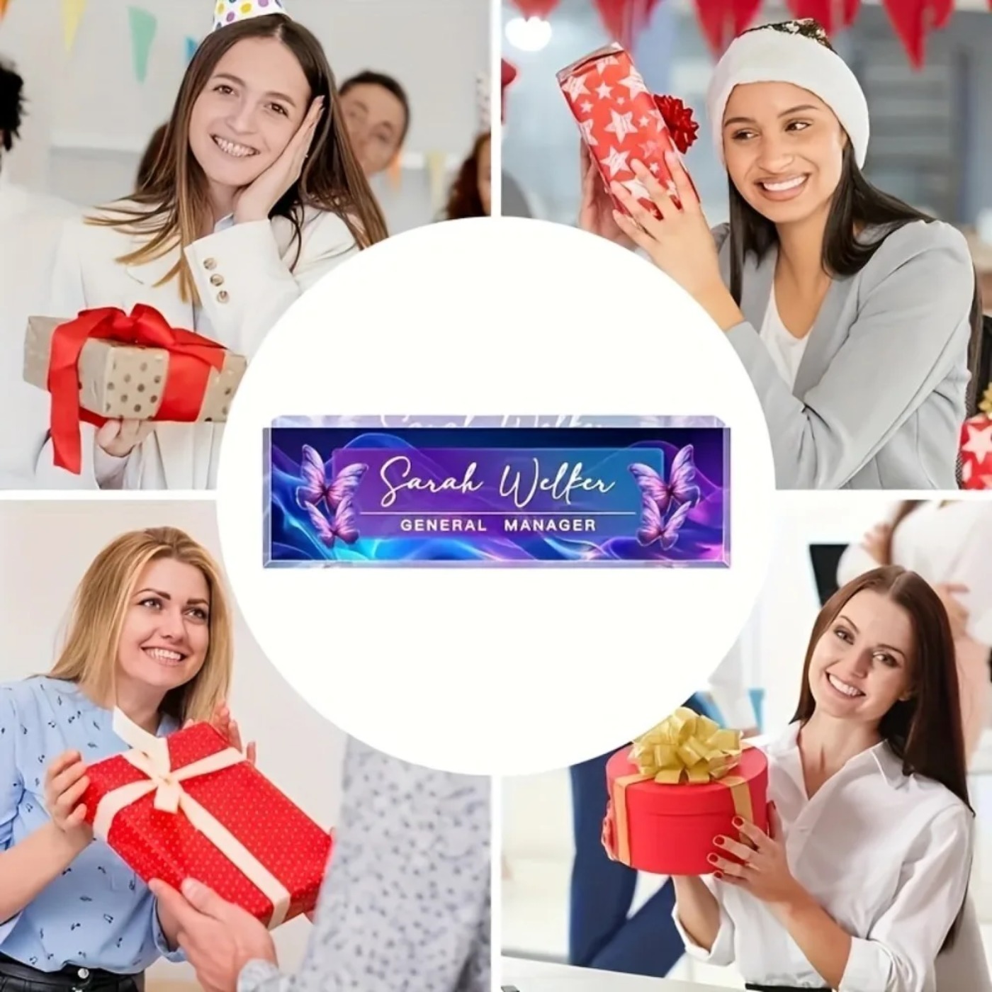 1 unidade de Placa de Nome de  - Desk Name Plate avaliação e preço
