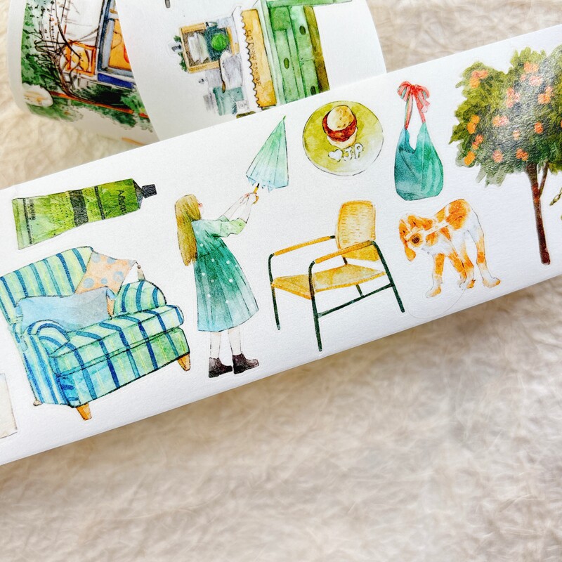 Fita de Papel Washi Vintage Ve - Washi Tape Set avaliação e preço