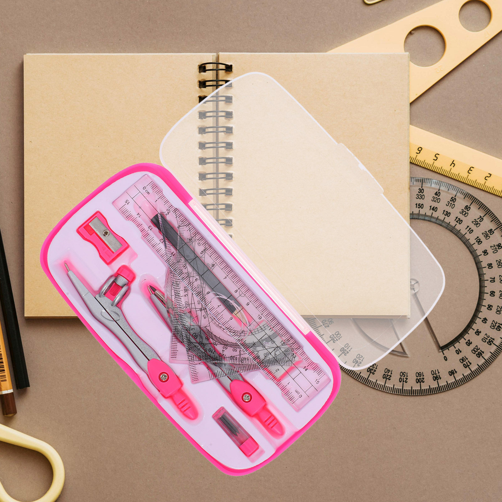 Conjunto de Compasso Portátil  - Compass Geometry Set avaliação e preço