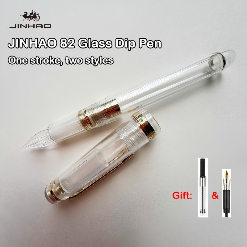 Canetas de Vidro JINHAO 82 com - Fountain Pen Ink avaliação e preço