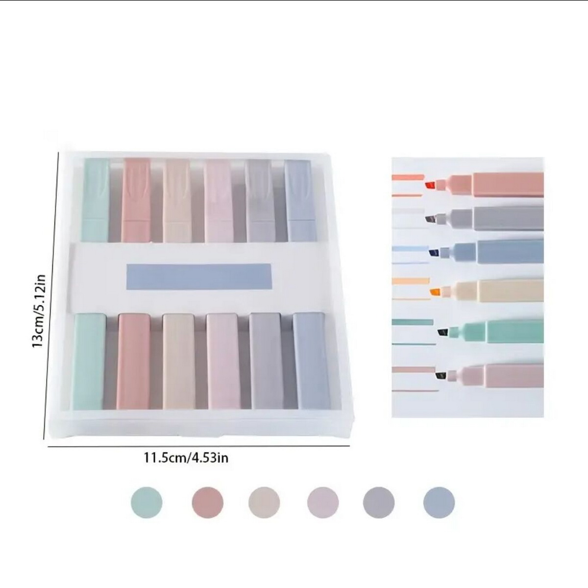 Conjunto de Marcadores Colorid - Highlighter Set Pastel avaliação e preço