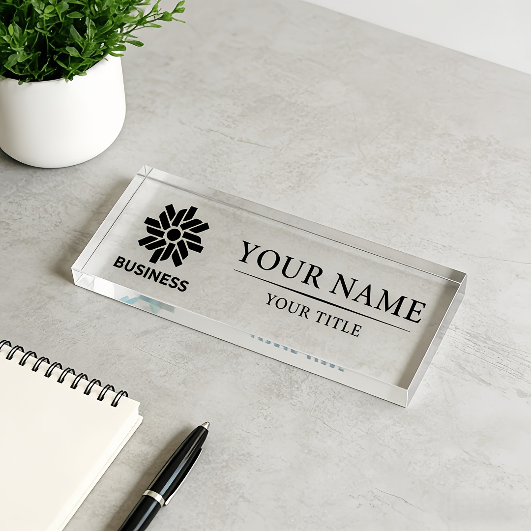 Placa de Nome Personalizada em - Desk Name Plate avaliação e preço