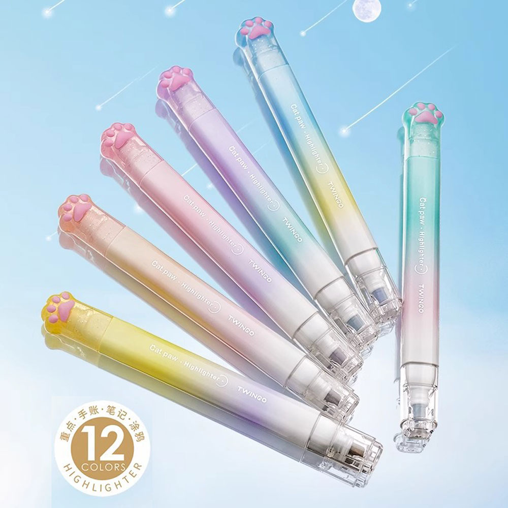 Conjunto de 6 Marcadores Kawai - Highlighter Set Pastel avaliação e preço