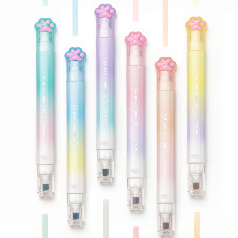 Conjunto de 6 Marcadores Kawai - Highlighter Set Pastel avaliação e preço