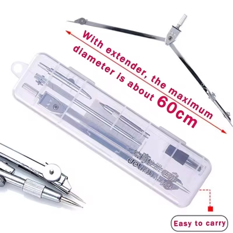Aço inoxidável multifuncional  - Compass Geometry Set avaliação e preço