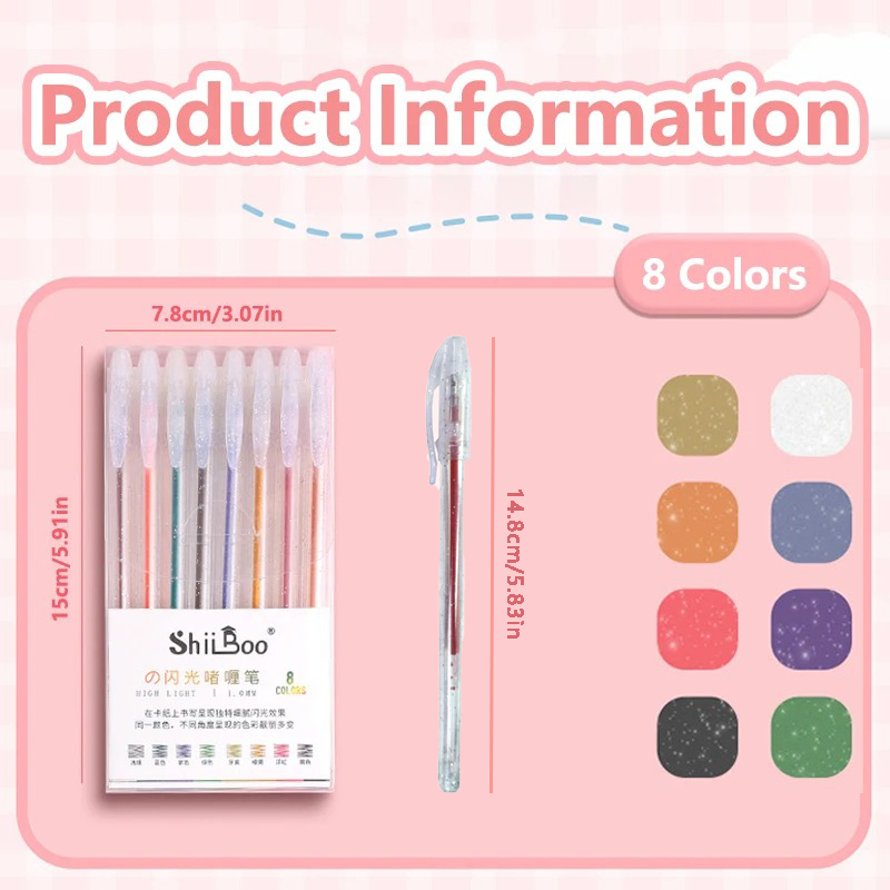 Conjunto de Canetas Gel com Gl - Highlighter Set Pastel avaliação e preço