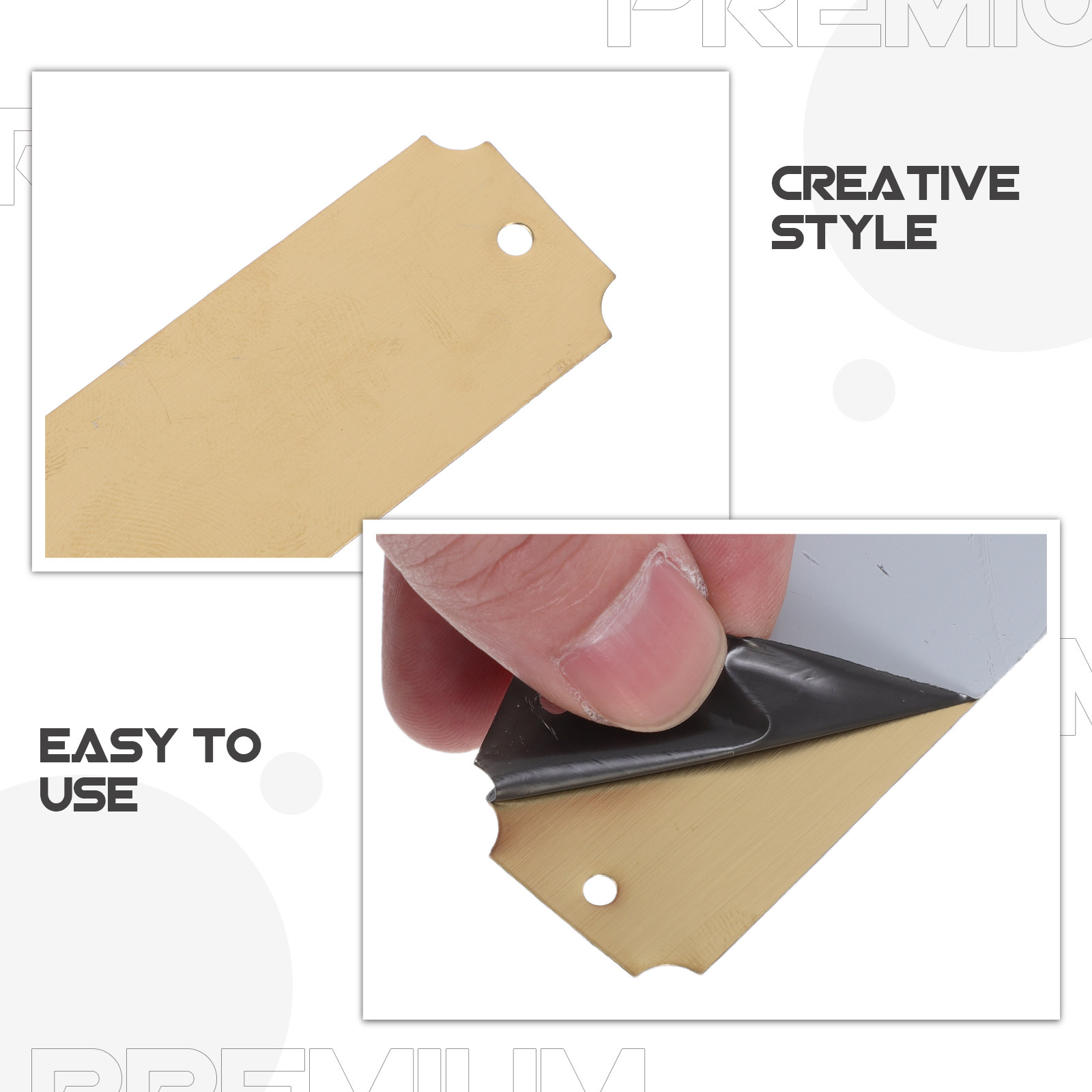 12 Peças de Placas de Identifi - Desk Name Plate avaliação e preço
