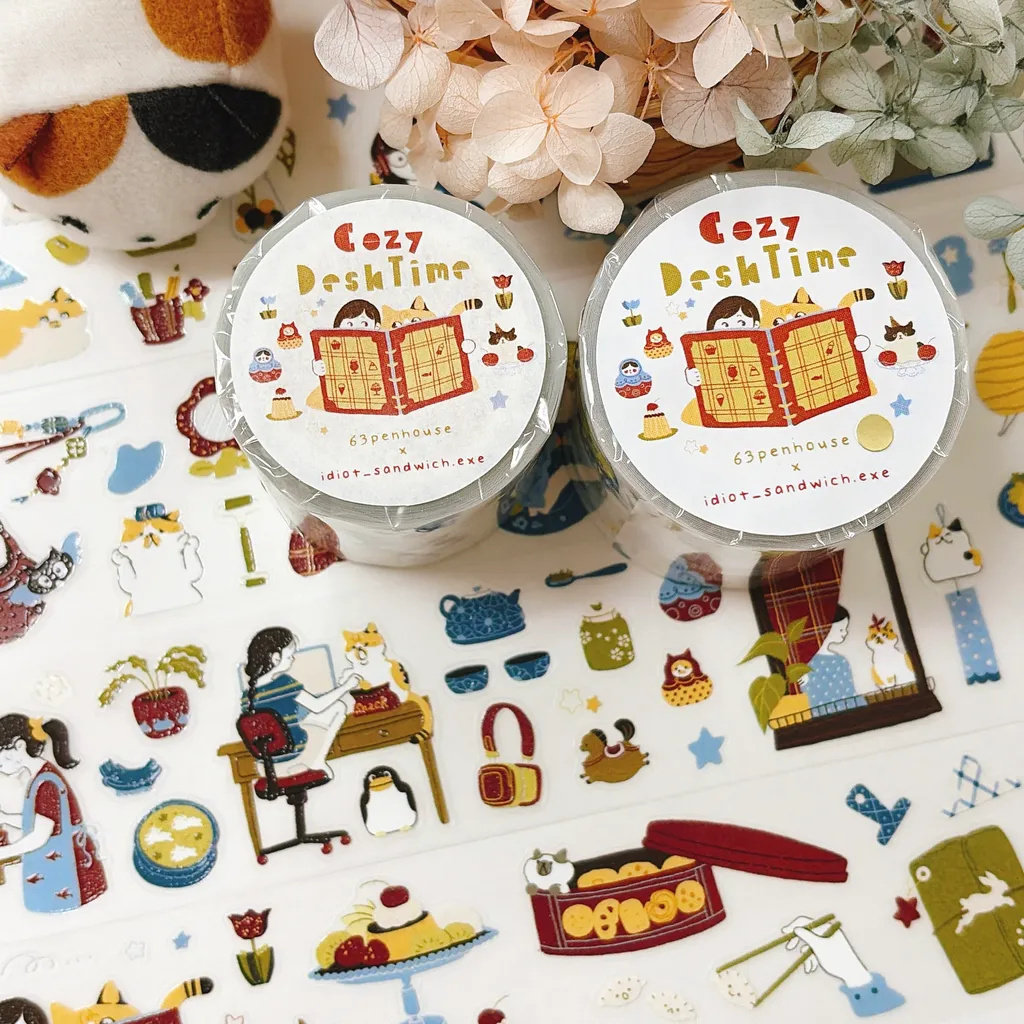 Fita Adesiva Decorativa de Pap - Washi Tape Set avaliação e preço